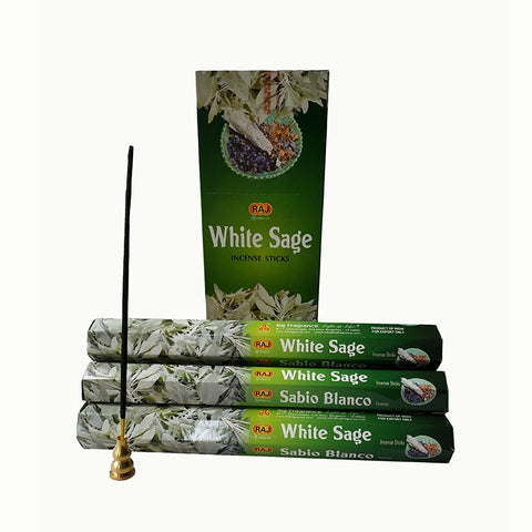T White Sage Incense Sticks 6 Small Boxes