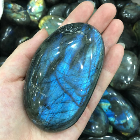 1pcs Natural Quartz gemstones Crystal Healing Labradorite stones