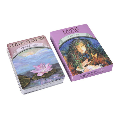 Magic Oracle Cards Earth Magic:read Fate Tarot Card Game